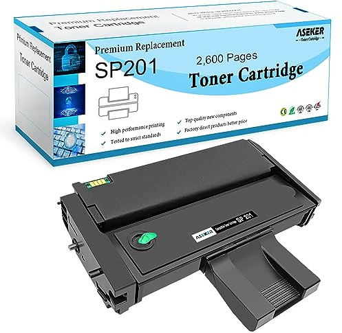 ASEKER Kompatibel Tonerkartusche für Ricoh SP 200 201 202 203 204 210 211 211 212 213 s n w nw SN SNW SF SFw SFNw SU SUw Drucker 407254 Hohe Erträge 2600 Seiten (Schwarz x 1)