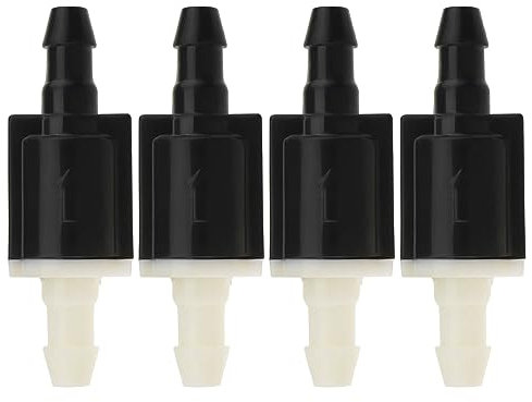 eMagTech 4pcs Valves de Lave-Glace de Rechange 8532126020 85321-26020 Compatible avec Toyota Highlander Compatible avec Lexus is F/IS350 Clapet Anti-Retour de Lave-Glace