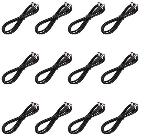SAFIGLE 12 Piezas Cable De Alimentación De Guitarra Cable De Alimentación Del Pedal Pedal De Guitarra Electrica Pedales El Plastico Corriente Continua Alambre
