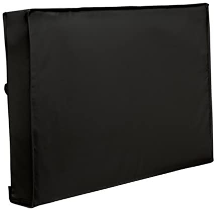 HEMOTON télévision étanche noir caisson étanche étuis étanches Cas se couverture de télévision anti-poussière couverture de télévision extérieure protection solaire film protecteur