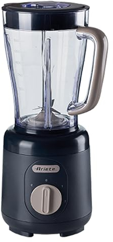 Ariete Breakfast Line Table Blender, 500w, 2 Speed, Pulse, 1.5L, Non-Slip Feet, Ariete 0584, Dark Grey