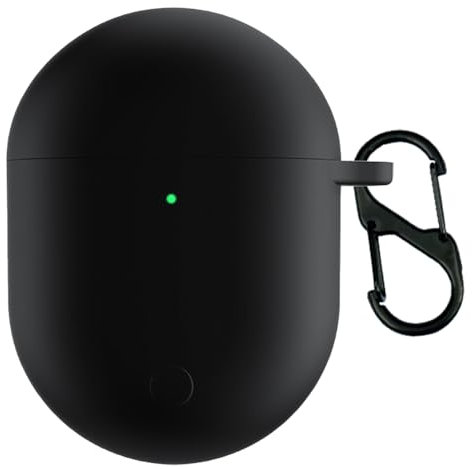 FYISWHO Funda de silicona para Xiaomi Redmi Buds 3 Pro / Airdots 3 Pro auriculares Bluetooth, funda protectora, moderna, suave, carga inalámbrica, unisex, adulto