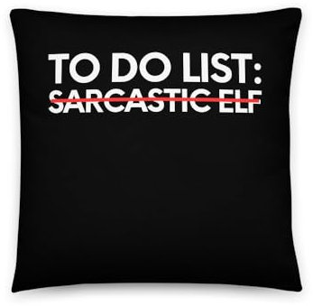 Teegarb Brief Decke Spaß Ausdruck To-do-Liste sarkastischen alf Weihnachten Frauen Männer Neuheit Weihnachten 7