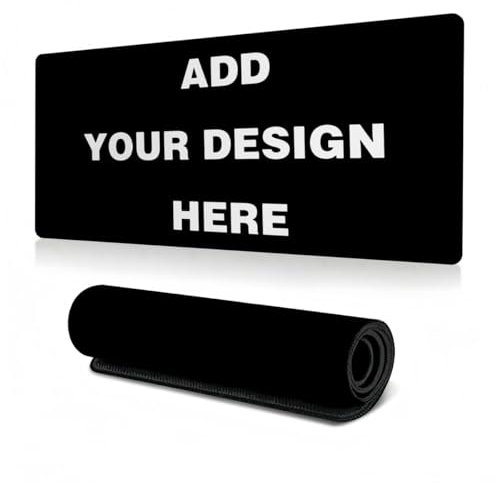 Alfombrilla De Ratón Personalizada Con Foto/texto, Alfombrilla De Escritorio Teclado XXL, Alfombrilla Ratón Juegos Bordes Cosidos Antideslizantes, Regalos Jugadores Adolescentes (30x25cm)