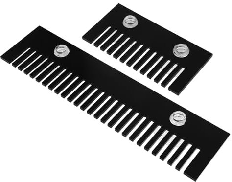 Mipcase Fish Tank Water Exchanger Acrylic Overflow Comb Aquarium Comb for Fish Barrier Fish Tank Accessory