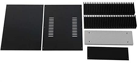Yige Store Amplifier Box WA92 Aluminum Alloy Amplifier Case Enclosure Chassis Box Fit Fit Compatible TV Video & Au-dio Parts