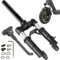 Kensbro E Scooter Federgabel,Vorderradaufhängung Upgrade Federungs-Kit für Max G30 Scooter Stoßdämpfer Stoßfest Gabel Scooter Zubehör für Max G30 Modifikations und Reparatur