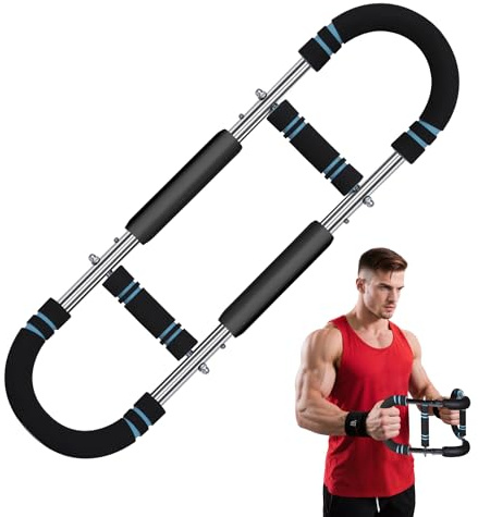CRAZYROPE Twister Arm Trainer, Adjustable Forearm Exerciser, Portable Chest Workout Equipment for Men and Women