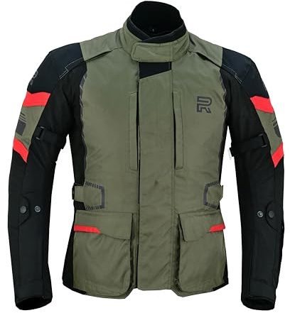 RAXUS FORCE CHAQUETA DE MOTO HOMBRE INVIERNO IMPERMEABLE Homologada CE