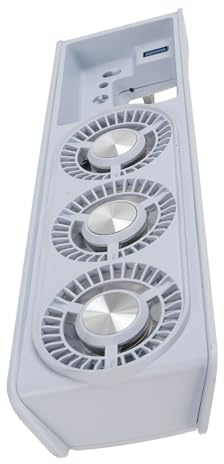 RASTKY Ventilateur de Refroidissement Mince Ventilateur de Refroidissement Console Mince 9 Pales 2 Vitesses Console de Jeu USB3.0 de Externe avec Lumière 7 Couleurs éditions Disque et Numériques de