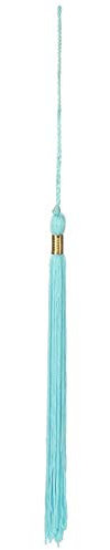 LIERYS Tassel Quaste für Doktorhut - Flexibel anpassbar - Accessoire mit Eleganz - Vielseitig einsetzbar - Saisonübergreifend - Unisex-Design hellblau