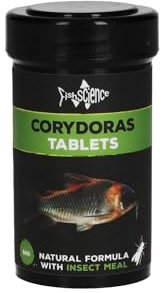 FishScience Corydoras Tablets Complete 50g (100ml) Cory | Bottom Feeder | Aquarium | Tropical