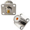 Boobrie UHF Buchse SO239 4 Loch Adapter für Flanschmontage Lötbecher 2 Stück UHF Koaxialstecker Amateurfunk Koax Adapter für PL259 Stecker, Amateurfunk