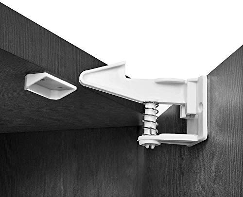 CHUCKLE 20 Pack Cerraduras de Seguridad para Niños Bebe - Adhesivo Fuerte, Fácil de Instalar