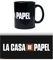Grupo Erik Tasse Haus des Geldes Logo - Tasse Kaffeebecher Tasse und Kaffee Becher Haus des Geldes Offizielles Netflix-Merchandising - Größe : 9,5 cm x 8 cm - Fassungsvermögen : 350 ml - Offizielle Lizenz