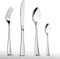 HaWare 16 Piece Cutlery Set, Stainless Steel Flatware Silverware Include Knife Spoon Fork, Service for 4, Ideal for Camping/Home/Party, Dishwasher Safe & Heavy Duty (Shiny Silver)