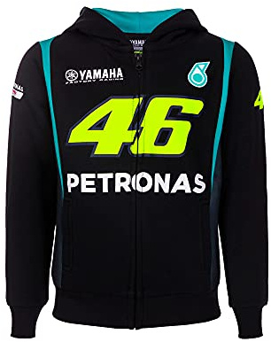 Valentino Rossi Sweatshirt Petronas Yamaha,Junge,1/3,Schwarz