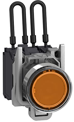 Schneider Electric Harmony XB4 Push-to-test Pilotleuchte 24V orange XB4BW25B5