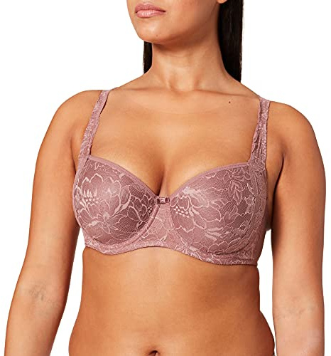 Triumph Women's Amourette Charm WHP02 Wired Padded Bra, Rose Brown, 38E
