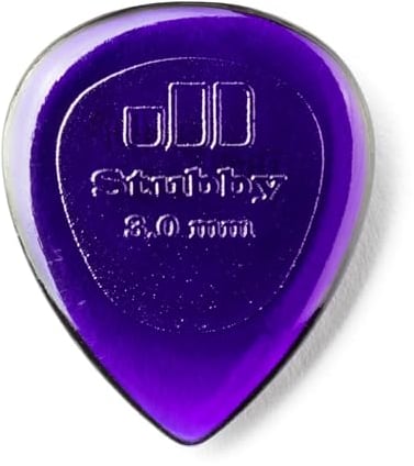 Dunlop 474P300 Stubby Jazz Picks 3,00 mm - Plektren Set