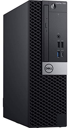Dell OptiPlex 7060 SFF Desktop Computer Intel Core i7-8700 3.2GHz (fino a 4.60GHz) 6-Core, 16 GB DDR4-2666MHz, 1TB NVMe SSD, Windows 10 Pro (Ricondizionato)