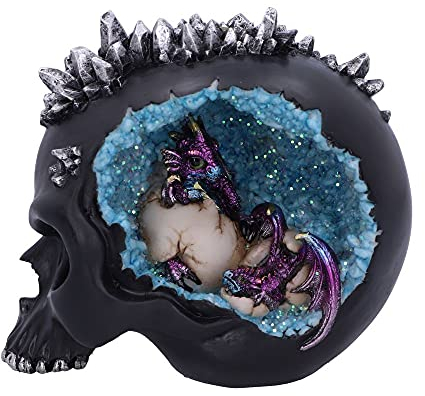 Nemesis Now Crystal Hatchlings Rückfluss-Räuchergefäß, 14 cm, Blau