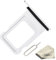 Replacement SIM Card Tray Slot for iPhone 11 Simkartenhalter Weiß