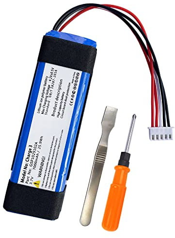 WRUMI 7000mAh für JBL Charge 3 Akku GSP1029102A Ersatz Charge3 3,7V