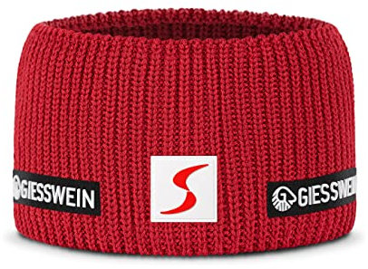 GIESSWEIN ÖSV Headband Flachau - Ski Austria Merino Stirnband, Damen & Herren Ohrenwärmer aus Merinowolle, Warm gefütterte Ohrenschützer, Unisex Kopfband