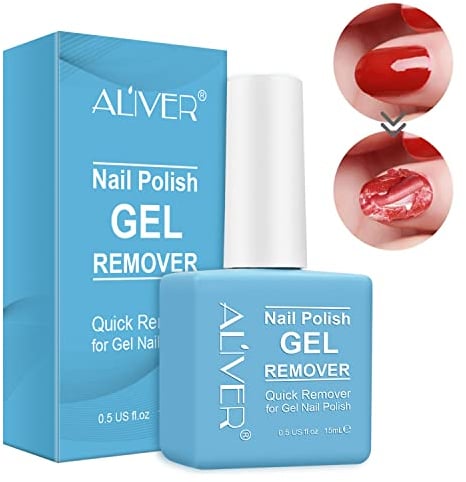 Gel Nail Polish Remover, Fast Gel Polish Remover, Remove Gel Nail Polish Within 2-4 Minutes, Quickily Removes Gel Nail Polishes - No Need for Foil, Soaking or Wrapping, 15ML