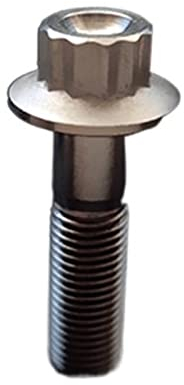 YEJIANGHUA Grad.5 M7 x 32mm TC4. Titan-Bolzen kompatibel mit BBS HRE SSR LM-R Super-Rs Radnabe Zwei-DREI-teilige 12-Punkt-Flansch-Ti-Schrauben geschmiedet Natural (Color : M7x32 Screw, Size : 24piec