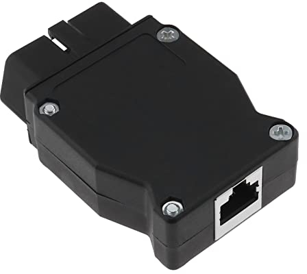 OBD-Steckdosenadapter Ersatz kompatibel mit BMW F/Serie 1/Serie 3/Serie 5/Serie 7 für Daten-Kabel ENET Programmierkabel FORIES