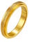 Richsteel Anti-Stress Ring Mann Drehbar Reiterei Frau Allianz Mann Edelstahl Wikinger Schmuck Mann Frau 4 mm Breit Goldfarbe Größe 56.5