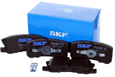 SKF Scheibenbremse Bremsbelag VKBP 90222-4er Set - Position Hinterachse Höhe 77 mm Länge 134 mm Breite 83 mm Dicke 15,5 mm - OE Qualität | Kompatibel mit: CITROËN C4 AIRCROSS, C-CROSSER, C-CROSSER ENTERPRISE, MITSUBISHI ASX, ASX Van, GALLOPER, GRANDIS, LANCER VIII