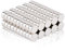 OCEUMAOA 100 Stück Mini Magnete Stark Neodym Magnete 6x3mm Kleine Magneten Runde für Pinnwand Magnettafel Kühlschrank Whiteboard Handwerk Fotos Starke Magnets
