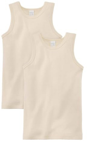 hessnatur Achselshirt 2er-Set Mädchen und Jungen Unisex PureNature 2er-Set aus Reiner Bio-Baumwolle | nachhaltig und fair hergestellt (Fair Wear Foundation)