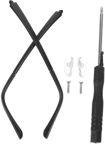 COLLBATH 1 Satz Brillenbeine brillengestell bügel brillengestell-endspitzen rahmenhalter brillen zubehör Arm Beine Brillenzubehör Matt-schwarz Halterung Suite Gläser