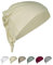beties BasicSoft Jersey Schlaf-Mütze Zipfelmütze 100% Baumwolle in saatpearl-beige, weiche atmungsaktive Nachtmütze