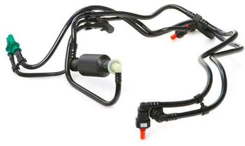 Tuyau Durite d'Alimentation de Carburant livré avec Pompe Poire d'Amorçage compatible pour Partner 206 207 307 308 407 1007 3008 5008 Berlingo Xsara Picasso C2 C3 C4 C5 II et III 1.6 HDI 1574W2 1574C9