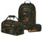 satch Air Schulrucksack Set 3tlg. inkl. Schlamperbox und Sporttasche (Jurassic Jungle)