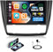 2G+64G 8Core CAMECHO Android 13 Radio de Coche para BMW 1 Serie E81 E82 E87 E88 con GPS Carplay Android Auto,Radio 2 DIN con Pantalla de 9 Pulgadas con Bluetooth RDS 32EQ DSP Mirror Link (Auto AC)