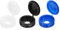 Sourcing Map 210Pcs Plastic Hinged Screw Covers, Snap Washer Covers, Blue/White/Black