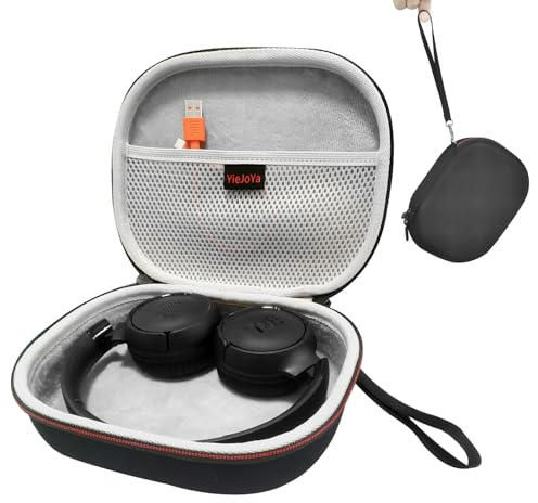 Kopfhörer-Etui für JBL Tune 510BT /JBL Tune 520BT/500 für Sony WH-CH520, Eva Hartschalenetui für JBL Tune 760 NC/JBL Tune500 / JBL Tune600BTNC On-Ear Wireless Faltbare Bluetooth-Kopfhörer (Schwarz)