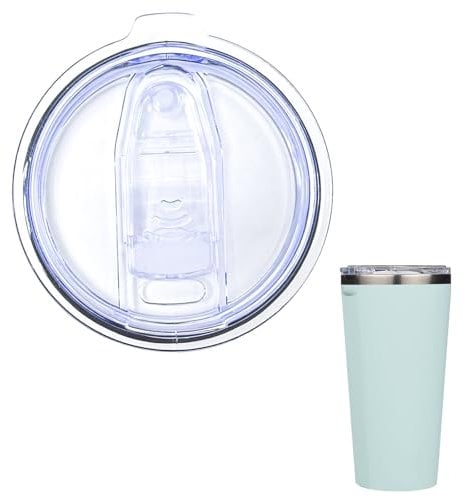 16oz Replacement Lid for Corkcicle Tumbler,Double Sealing Spill Proof Replacement Top Compatible with Cork cicle Travel Coffee Mug,16 oz Drink Cup Lids Fit for Corkcicle Water Bottle