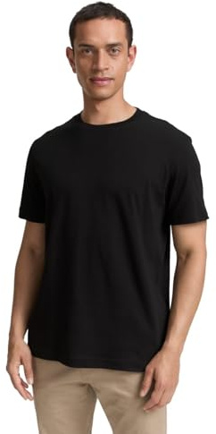 Tom Tailor Herren 1048393 T-Shirts aus Baumwolle im 2er-Pack (2er Pack)