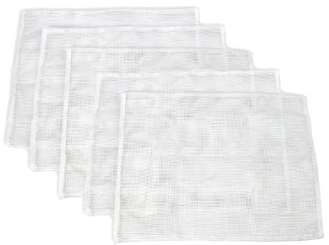 KuKoo 6 Liter Presstücher Pressnetze für Obstpressen 5er Pack