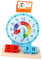 IMIKEYA 1Ensemble Bois Éducative pour Garçon Fille Pédagogique De Reconnaissance pour Garçon Fille Apprentissage des Horloges Bois pour Filles Et Garçons