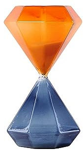 Décor de sablier, Minuteur créatif, Horloge de colorée en forme de sablier, minuterie de cuisine, horloge de décorative, sablier en verre en forme de goutte d'eau, for la décoration de salle de classe
