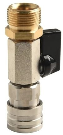 JWRMZX Fit For High Pressure Washer Ball Kit 1/4 Quick Connector And M22 For Power Washer Hose Switch On/off