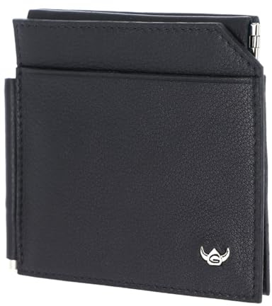 Golden Head Leder Kartenhalter Geldklammer Capri Clip-Scheintasche 1960 Schwarz
